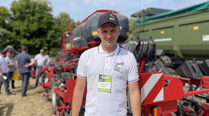 Олег Мережко, менеджер з продажу техніки Horsch компанії «РОПА Україна»