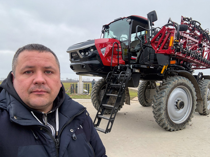 Обприскувачі CASE IH залишаються лідерами в Україні, фото