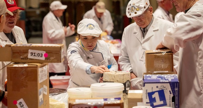 Українка на World Championship Cheese Contest, фото