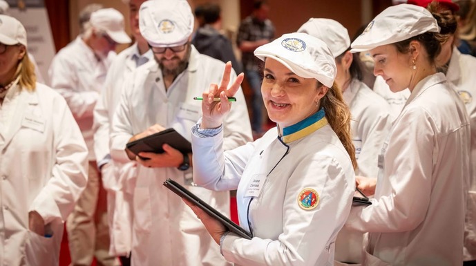 Оксана Чернова на World Championship Cheese Contest, фото