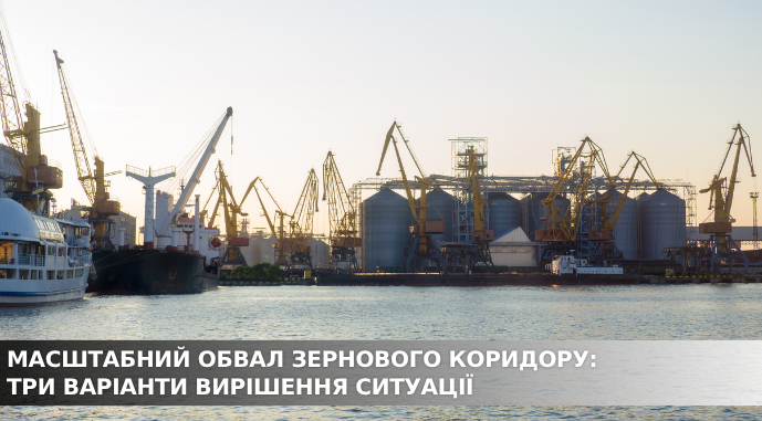 Експерти бачать три варіанти вирішення ситуації з блокуванням портів Великої Одеси