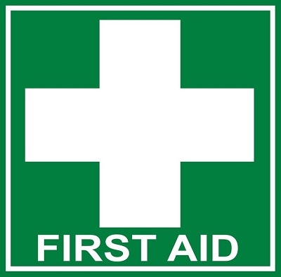Белый и зелёный — международные цвета пунктов первой помощи и аптечек. В Европе и США используют крест, в исламских странах — полумесяц